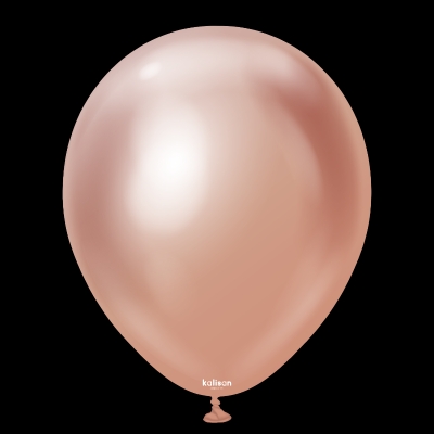 36 Inch Kalisan Mirror Rose Gold Balloons Pack of 2