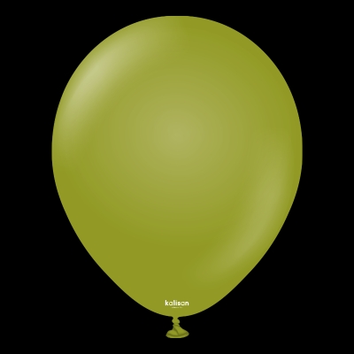 36 Inch Kalisan Retro Olive Balloons Pack of 2