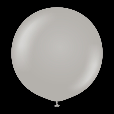 36 Inch Kalisan Standard Grey Balloons Pack of 2