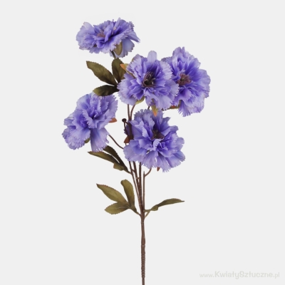 72CM VIOLET CARNATION X 5 HEADS