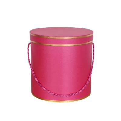 Hamilton Hat Boxes   Strong Pink Gold   Set of 3