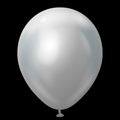 Kalisan Mirror Silver Balloons