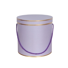 Hamilton Hat Boxes Lilac Gold   Sets of 3