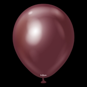 Kalisan Mirror Burgundy Balloons