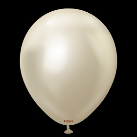 Kalisan Mirror White Gold Balloons